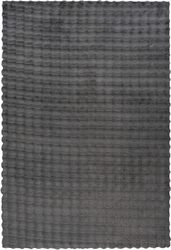 Harmony | Hoogpolig Vloerkleed | Graphite | Hoogwaardige Kwaliteit | 80x150 cm