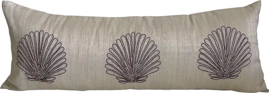 100% SILK EMBROIDERED CUSHION COVER
