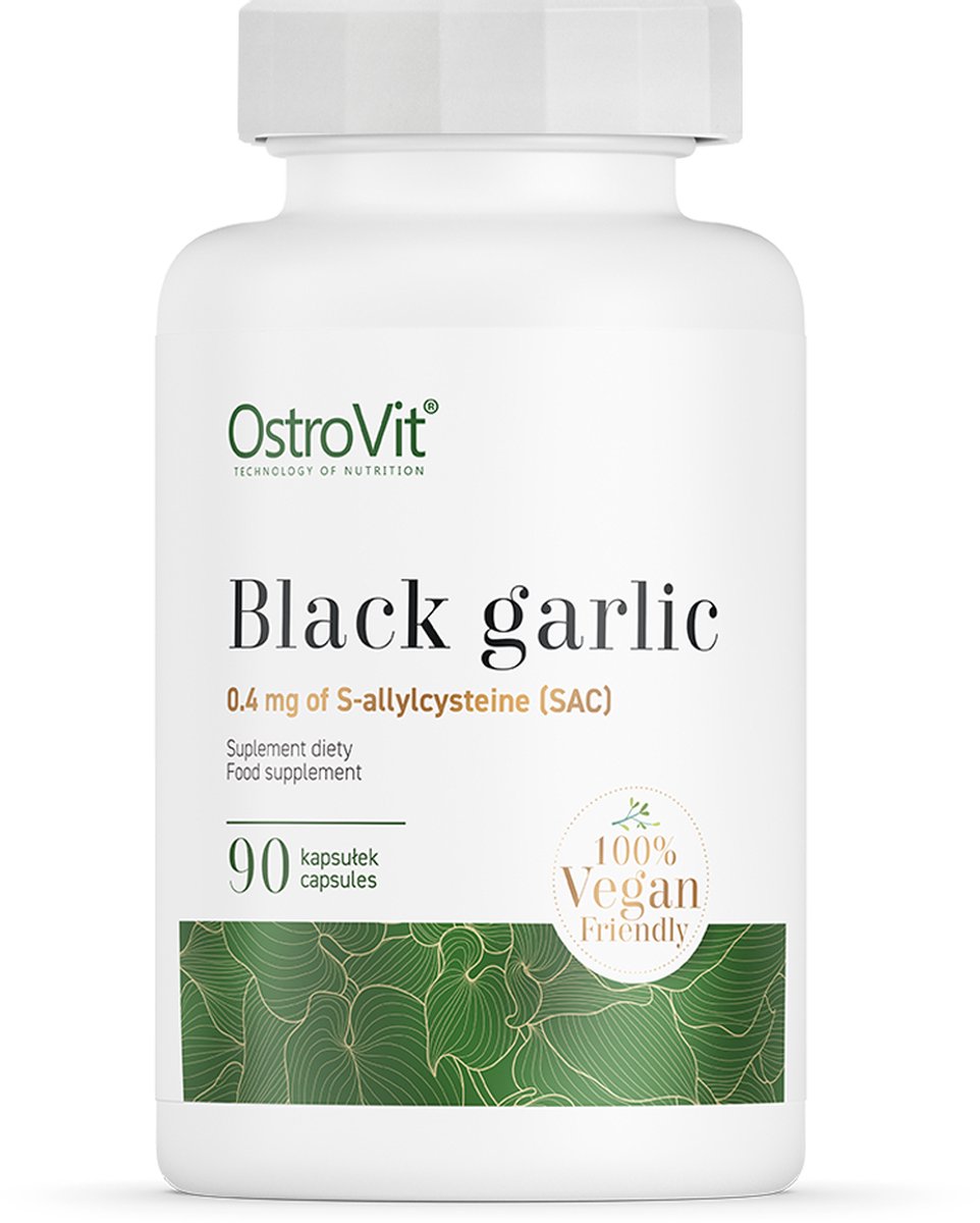 Goedkoopste Supplementen - OstroVit Zwarte Knoflook VEGE 90 capsules