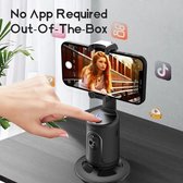Viatel Intellig Selfie Stick Automatische Face Tracking Schieten Gimbal 360 Graden Rotatie Telefoon Houder Selfiestick Voor Live Vdieo Vlog