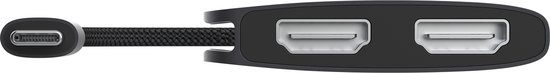 Sitecom USB-C naar Dual HDMI Adapter