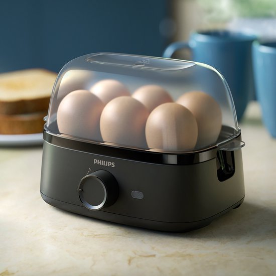 Philips 3000 series HD9137/90 - Eierkoker - Geschikt voor 6 eieren