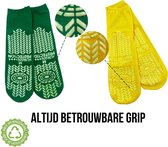 Human Protection Anti-Slip Sokken - Antislip Sokken - Maat 39-42 - Geel