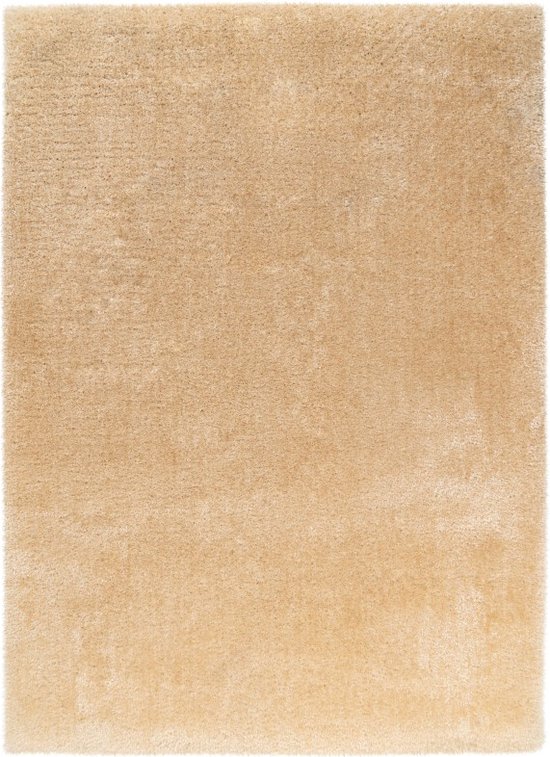 Glamour | Hoogpolig Vloerkleed | Beige | Hoogwaardige Kwaliteit | 160x230 cm