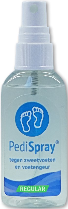 PediSpray® - Voetspray tegen Zweetvoeten, Stinkvoeten & Stinkende schoenen - Anti Transpirant - PediFris.nl