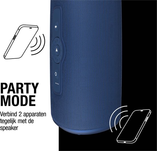 Fresh 'n Rebel Bold M2 - Waterproof Bluetooth speaker - True Blue van Fresh ‘n Rebel — afbeelding 4