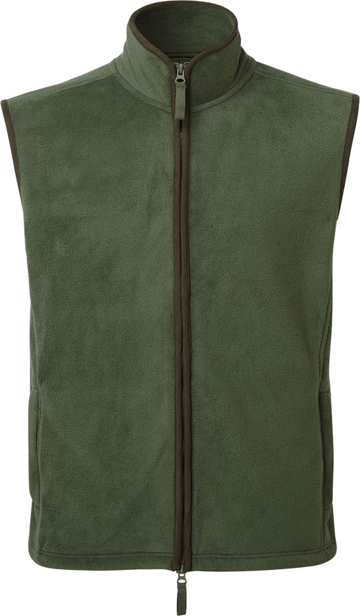 Sara4you Contrast Fleece vest Bodywarmer Artisan 14-803 - Man, Groen, XL