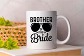 Mok Brother of the Bride - FamilyFirst - Gift - Cadeau - LoveMyFamily - GezinEerst - FamilieLiefde - Mom - Sister - Dad - Brother - Mama - Broer - Vader - Zus - anime - Teacher