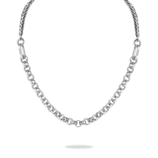 iXXXi-Connect-Samengestelde ketting Noelle-Zilver-Dames-Collier-45.5cm