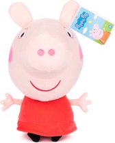 Peppa Pig Varkentje Pluche Knuffel 22 cm {Peppa Big Plush Toy | Speelgoed knuffeldier varken varkentje voor kinderen jongens meisjes | Bekend van TV}