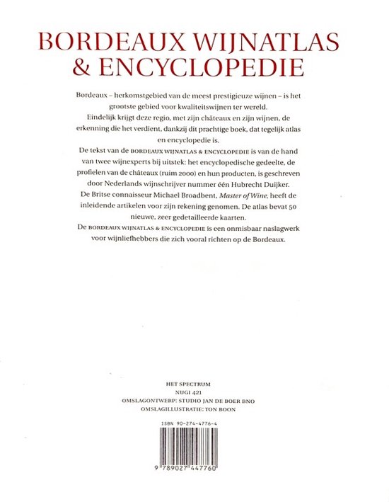 Bordeaux wijnatlas & encyclopedie