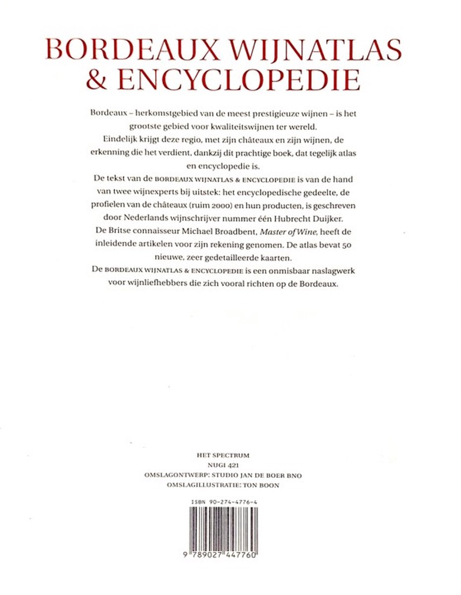 Bordeaux wijnatlas & encyclopedie - back cover