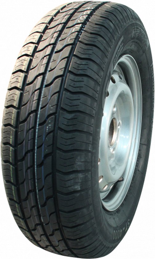 Compleet wiel, velg met band 145/80R13 Kargomax ST-4000 + 4Jx13H2 ET30 66,5/112/5 79 N staal, grijs