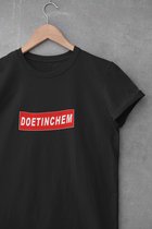 Shirt - Doetinchem - Wurban Wear | Grappig shirt | Leuk cadeau| Unisex tshirt | De Graafschap | DZC | Viod | De Achterhoek | Wit & Zwart