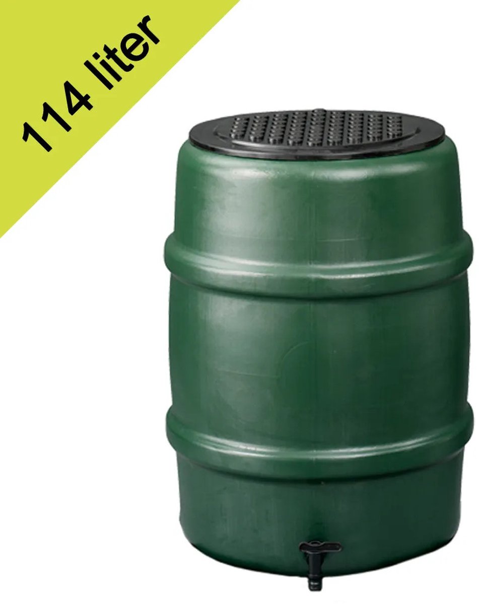 Harcostar Récupérateur d'eau de pluie 114 Liter - Vert