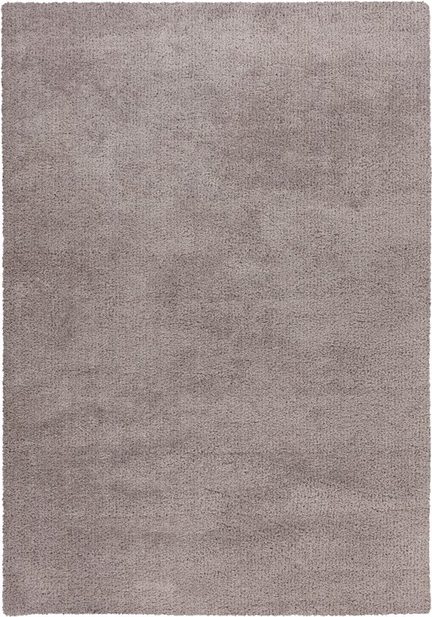 Hoogpolig Vloerkleed | Tapijt | Dream | Uni | Zilver | 200x290 cm