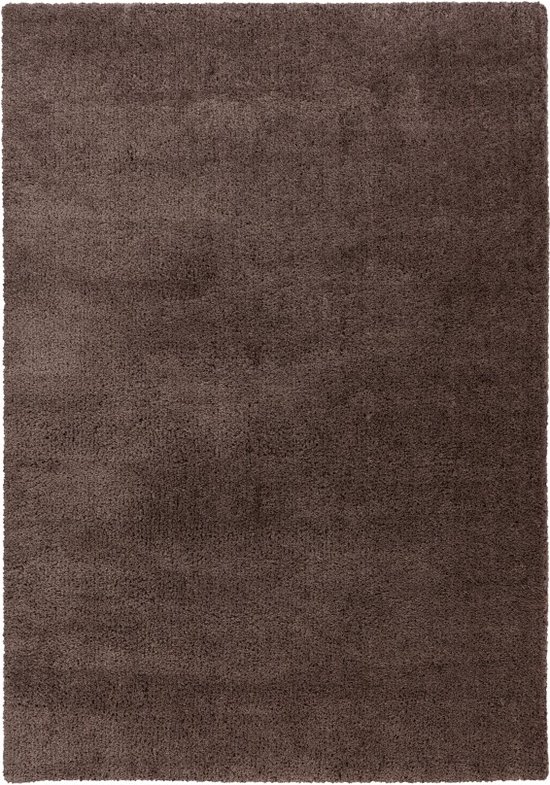 Dream | Hoogpolig Vloerkleed | Taupe | Hoogwaardige Kwaliteit | 160x230 cm