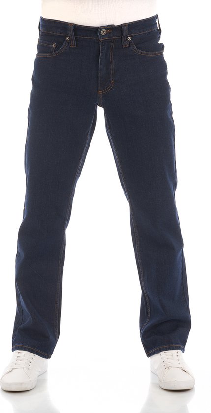 MUSTANG Jeans Heren Stretch Big Sur Regular, Denim Blue (5000-982), 34W / 34L