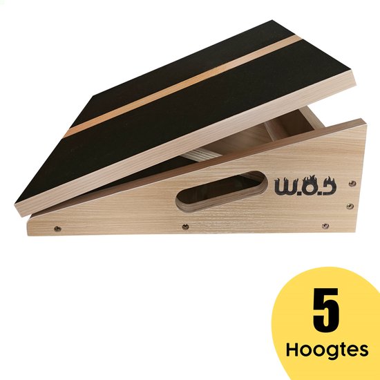 Foto: W o d incline board slant board stretch board squat wedge calf stretcher kuit stretcher balance board voetensteun bureau 5 standen