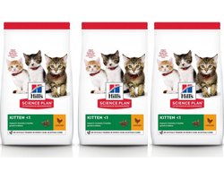 Hill's Kattenvoer - Feline Kitten Kip - 3x 300g