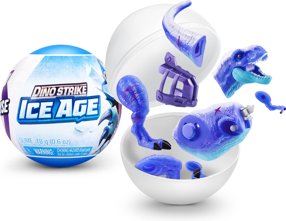 ZURU - 5 Surprise - Dino Strike Ice Age - Minifiguren