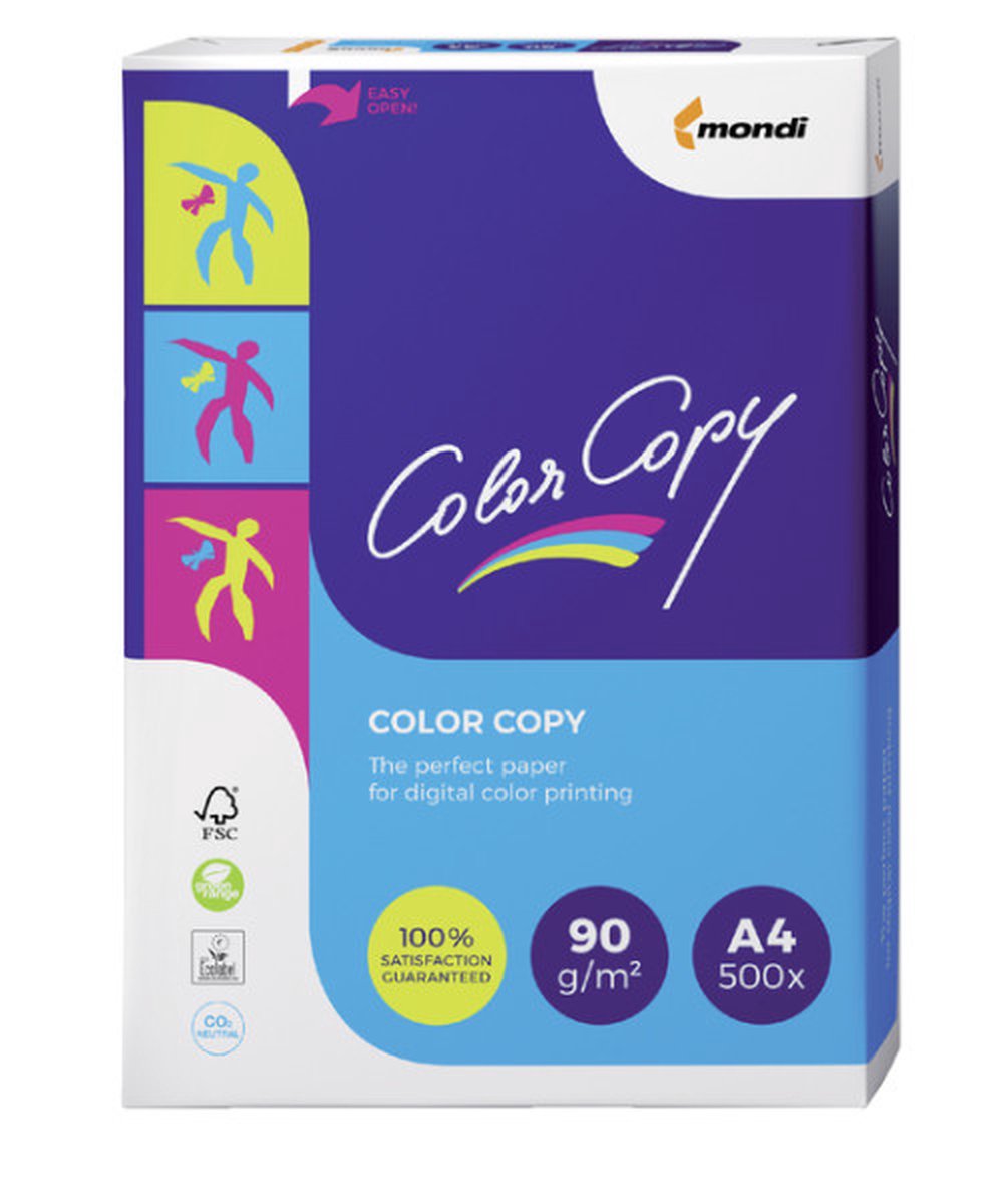 Laserpapier color copy a4 90gr wit | Pak a 500 vel