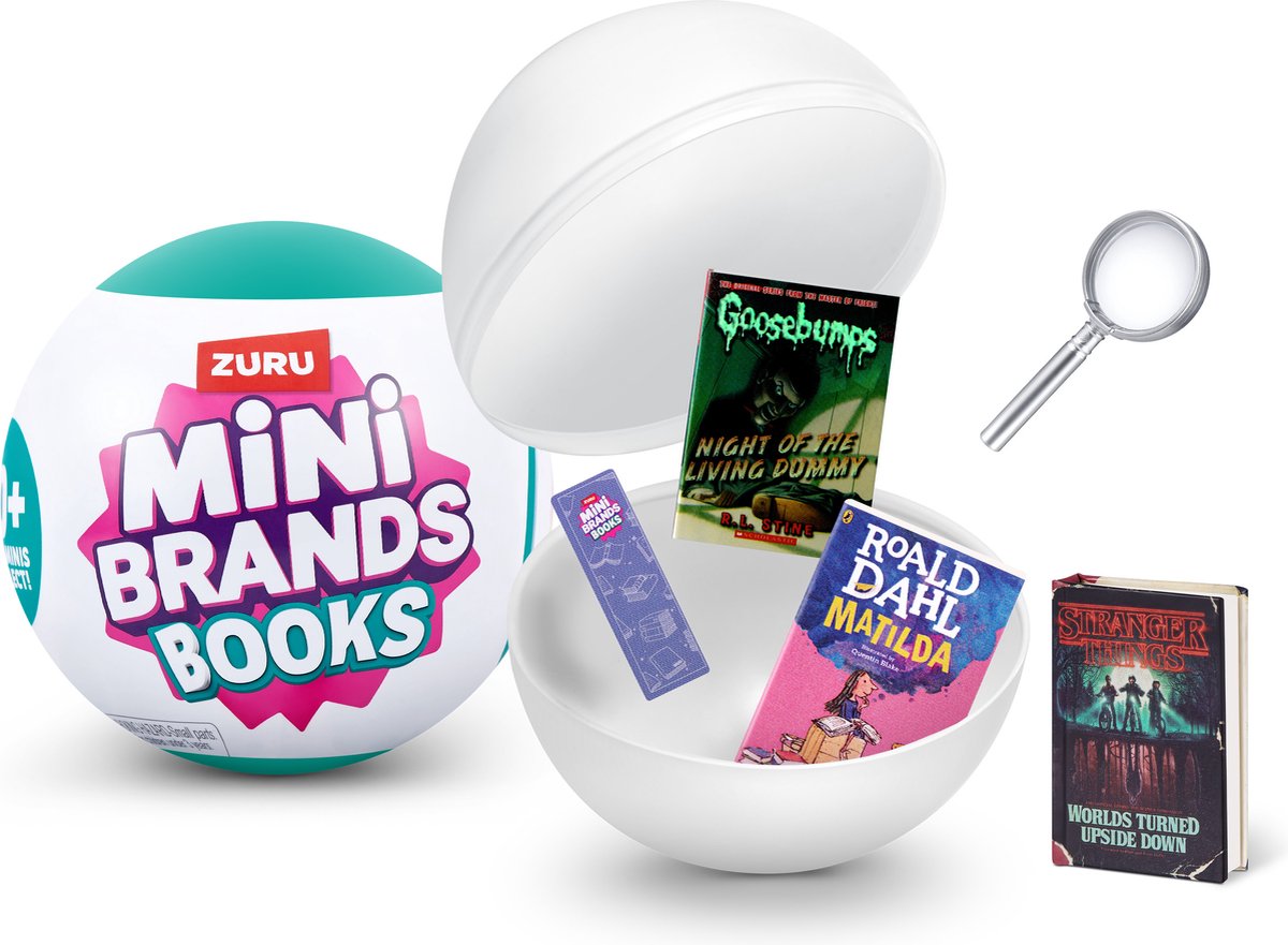 ZURU - Mini Brands - Books Capsule - Minifiguren