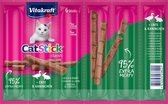 Vitakraft Cat-Stick Mini - Kattensnack - Eend&Konijn - 10 x 6 st