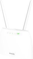 Tenda N300 draadloze router Fast Ethernet Single-band (2.4 GHz) 4G Wit
