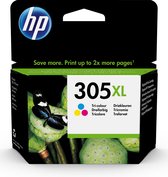 HP 305XL High Yield Tri-color Original Ink Cartridge - Drie kleuren