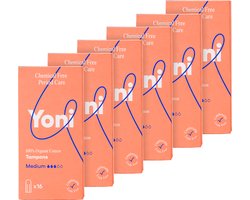 Yoni Tampons Medium Bio — 96 stuks
