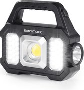 EASYmaxx mobiele werklamp op zonne-energie - Zwart