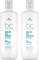 Schwarzkopf BC Moisture Kick Shampoo & Conditioner - 2x1000ml