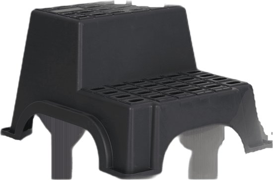 Milenco MGI Giant Double Step Opstap - Zwart