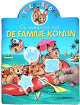 Sticker boekje familie konijn - stickers - 3 tot 5 jaar - verhaaltje