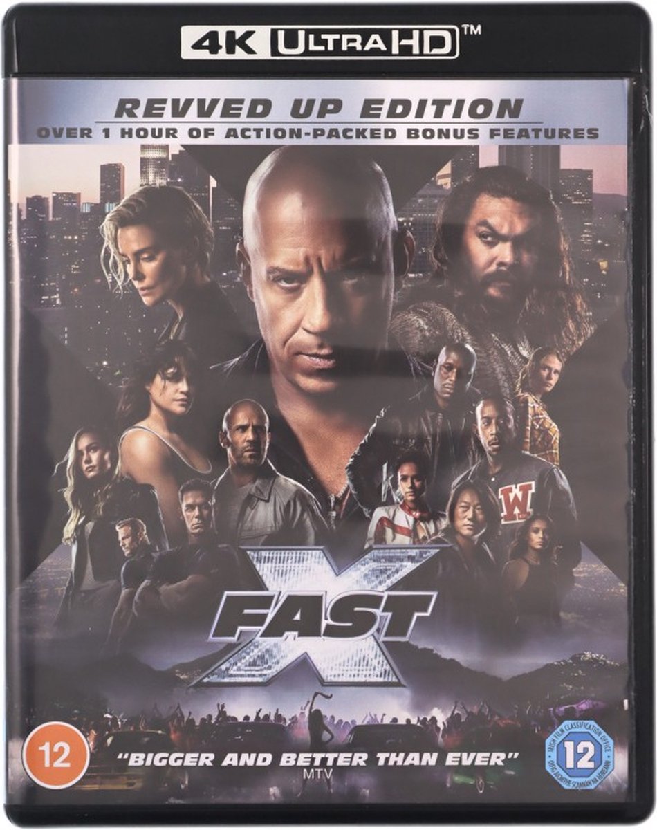 Fast X [Blu-Ray 4K]+[Blu-Ray]-