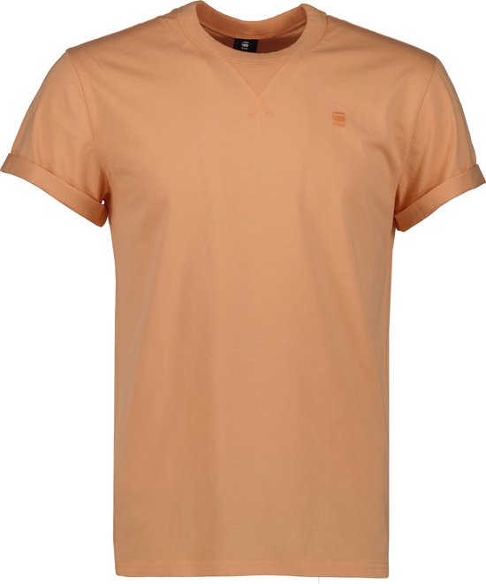G-Star T-shirt - Slim Fit - Oranje - S