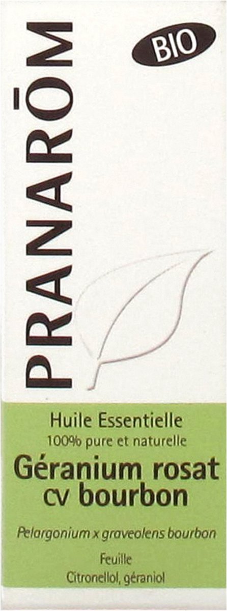 Goedkoopste Pranarom Geranium Bourbon Bio Essentiële Olie 10ml - Antibacterieel & Ontstekingsremmend