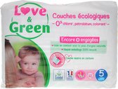 Love & Green Couches Eco Labeled Et Hypoallergéniques T5 40 Pcs