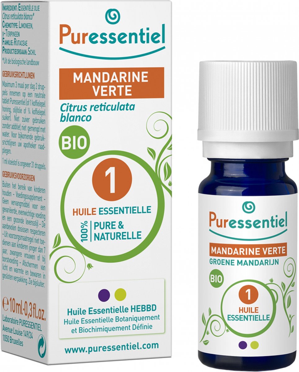 Goedkoopste Puressentiel Eo Mandarijn Bio Expert 10ml
