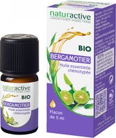 Naturactive Bergamot Essentiële Olie (Citrus Aurantium ssp Bergamia) Organisch 5 ml