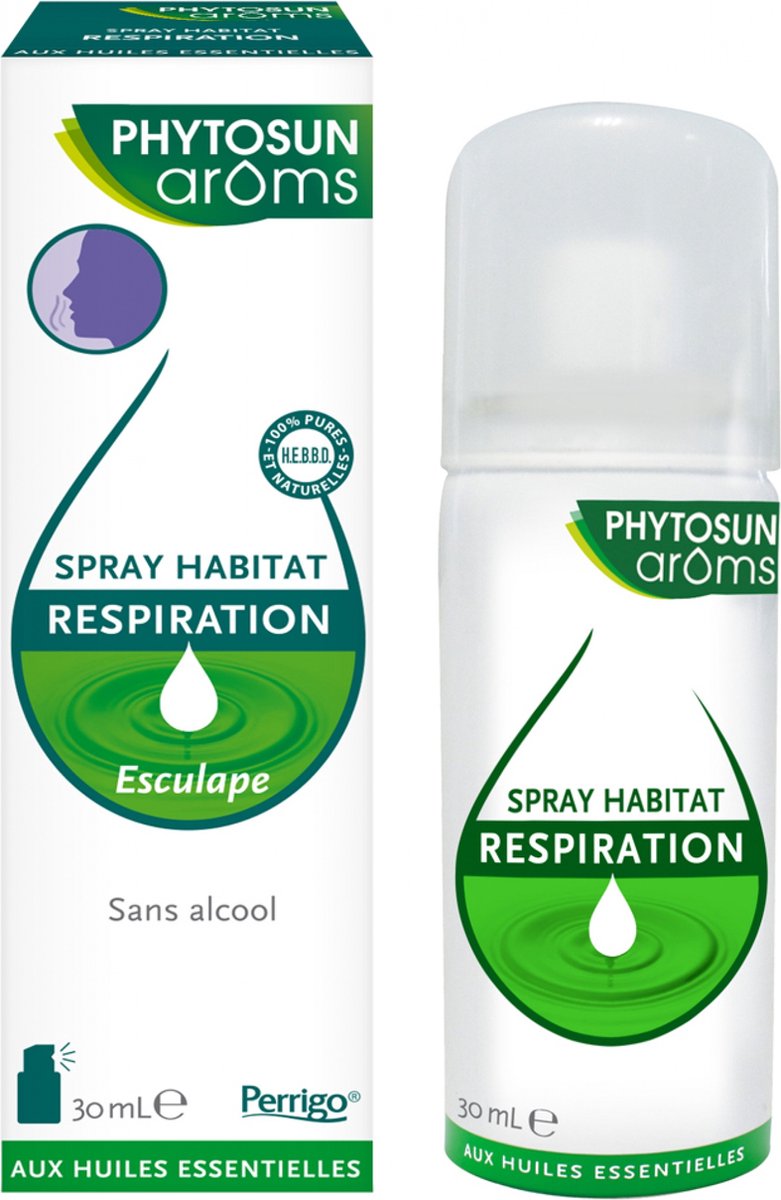 Phytosun Arôms Esculape Spray Habitat Ademhaling 30 ml