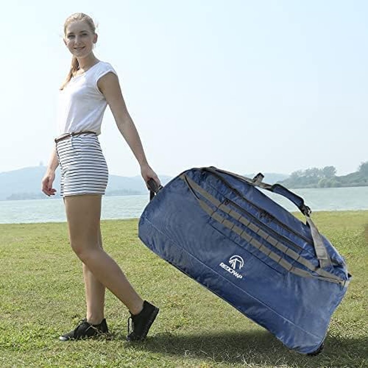 Grand Sac De Sport Imperméable Et Anti-poussière - Pour Rangement Tentes, Matériel De Camping, Pêche - Plusieurs Tailles
