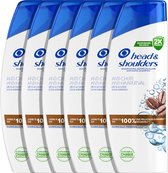 Bol.com Head & Shoulders Anti-Haaruitval - Anti-Roos Shampoo - Met Cafeïne - Voordeelverpakking 6 x 300 ml aanbieding