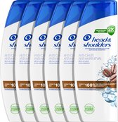 Head & Shoulders Anti-Hair Loss - Shampooing antipelliculaire - Avec caféine - Pack économique 6 x 300 ml