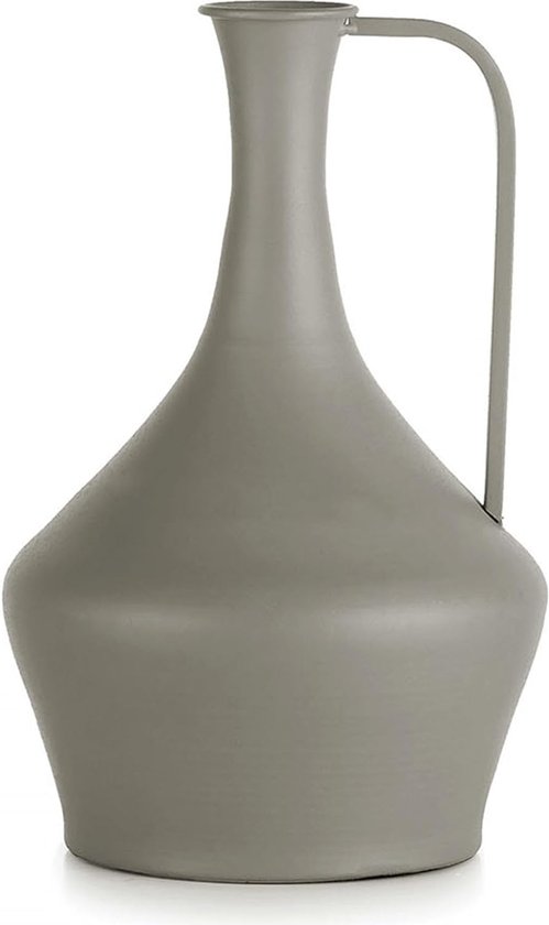 Moderne set vazen, geëmailleerd, industriële decoratie voor thuis