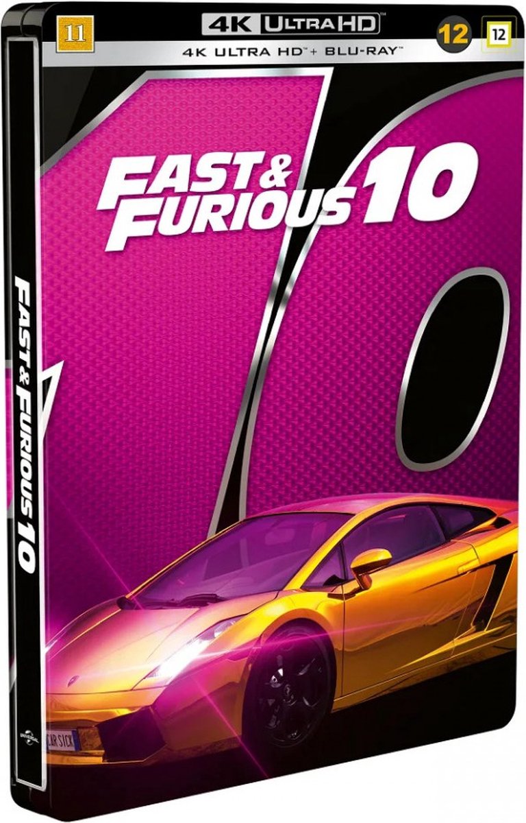 Fast X [Blu-Ray 4K]+[Blu-Ray]-