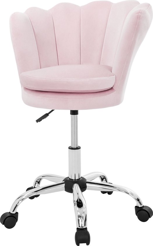 Bureaustoel met wielen en rugleuning - Bureaustoel - €102,63