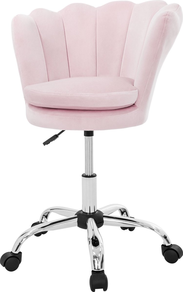 Bureaustoel met wielen en rugleuning - Bureaustoel - €102,63