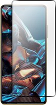 Full-Cover Tempered Glass - Geschikt voor Xiaomi Poco X6 Pro 5G Screen Protector - Zwart